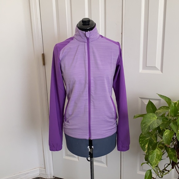 ADIDAS Purple Wind Breaker Size XS - Picture 2 of 10